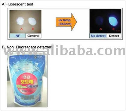 Non Fluorescent Detergent Made in Korea